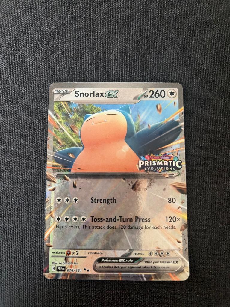 Snorlax ex stamped, Ophalen of Verzenden, Nieuw