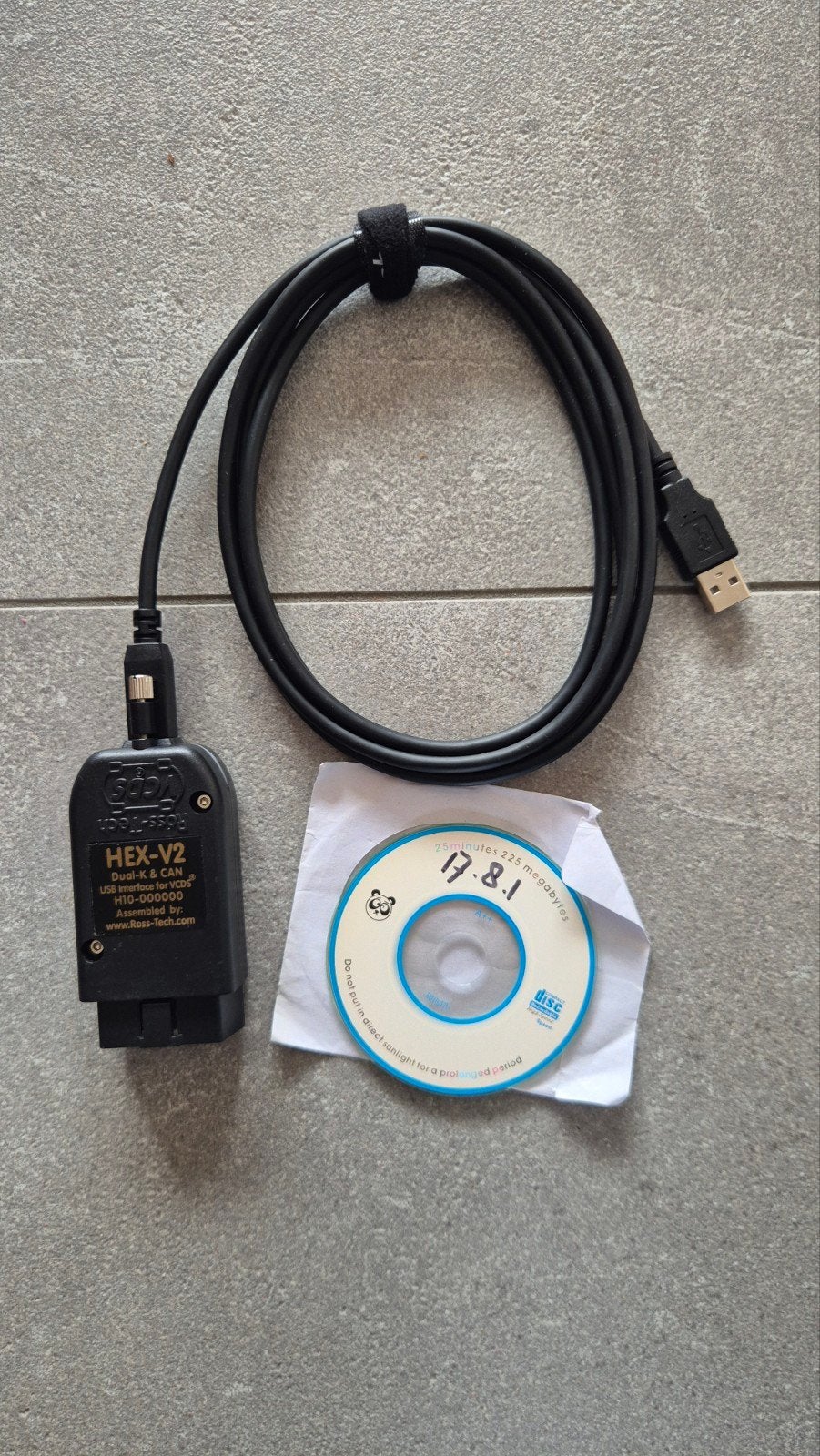 Vagcom VCDS kabel met software 17.8, Ophalen of Verzenden