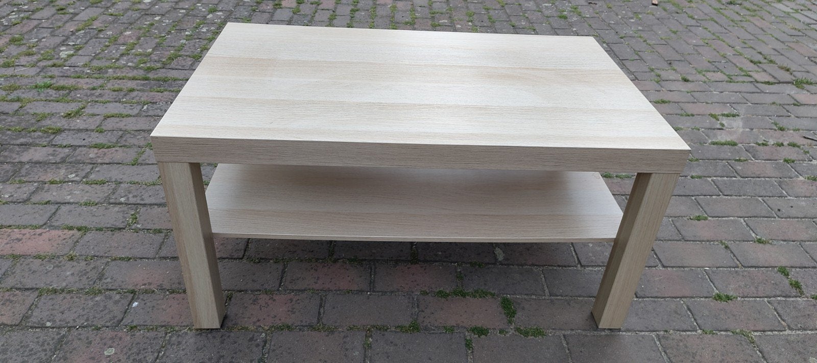 Salontafel met opbergplank - 90x55x45 cm, Ophalen of Verzenden