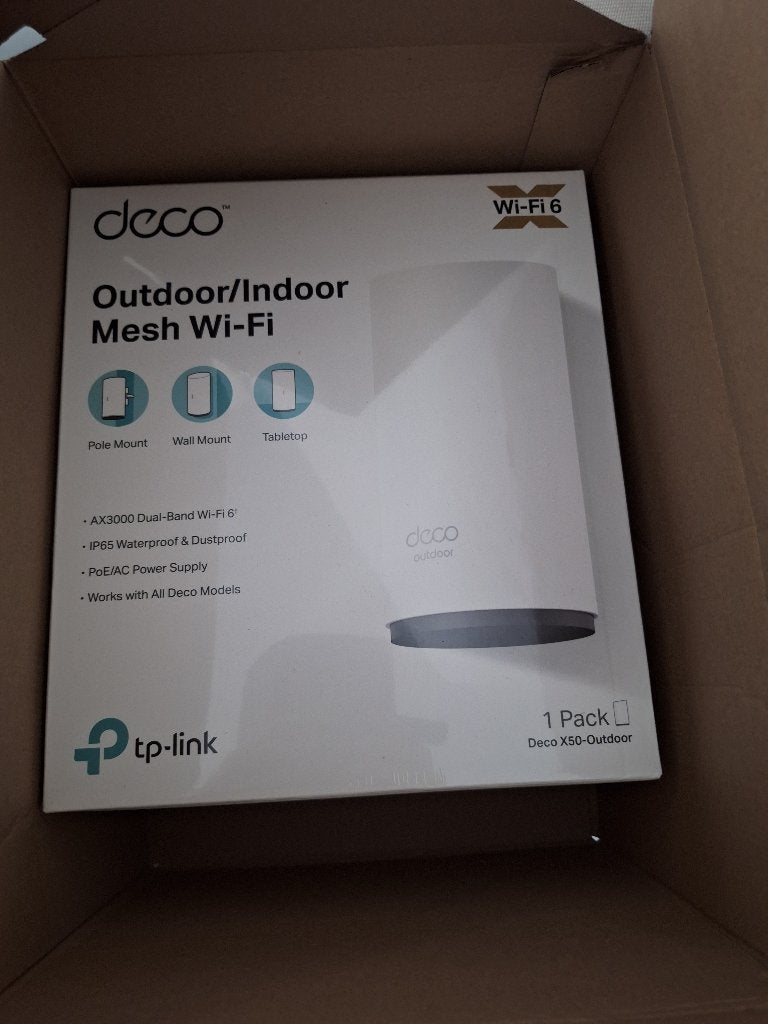 Outdoor/indoor mesh wifi, Computers en Software, Ophalen, Nieuw, TP-Link Deco
