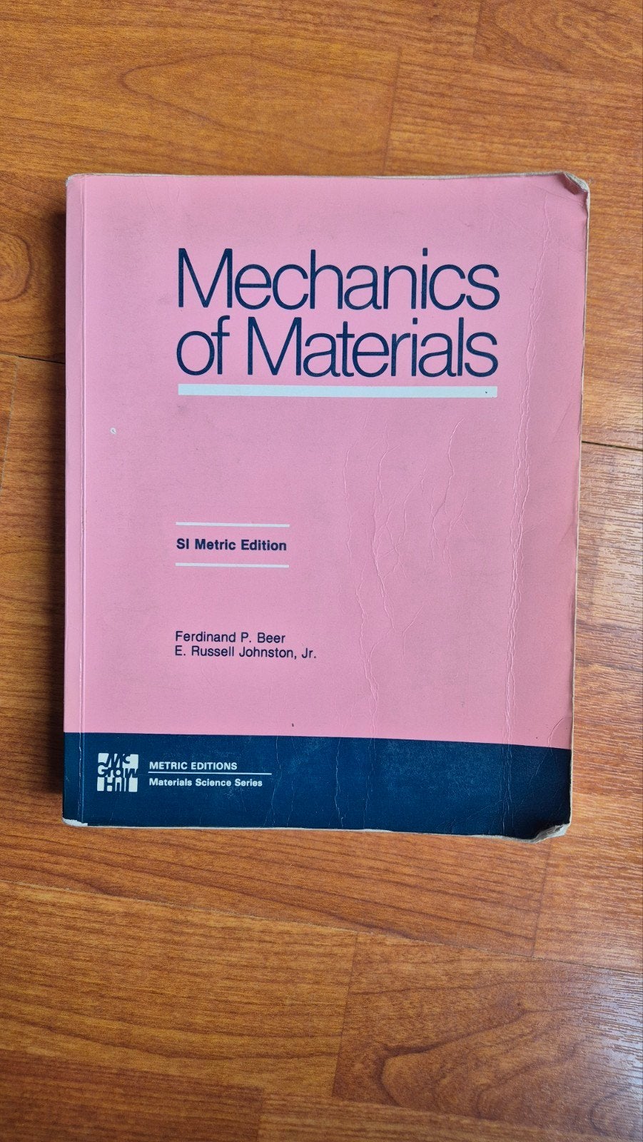 Mechanics of Materials - SI Metric Edition, Ophalen of Verzenden, Gelezen, Werktuigbouwkunde, Ferdinand P. Beer, E. Russell Johnston, Jr.