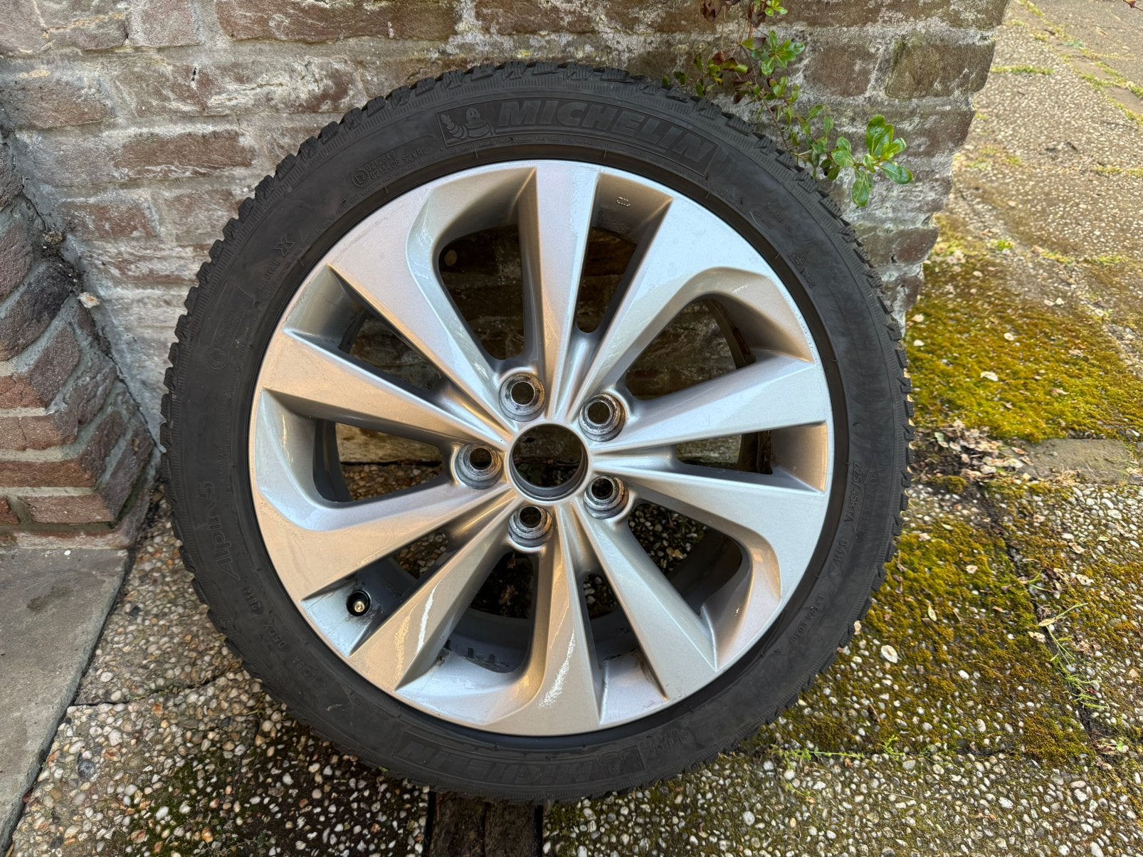 OEM Velgenset Toyota (Auris) 5x114,3, Auto-onderdelen, Banden en Velgen, Ophalen, Gebruikt, Velg(en), 17 inch