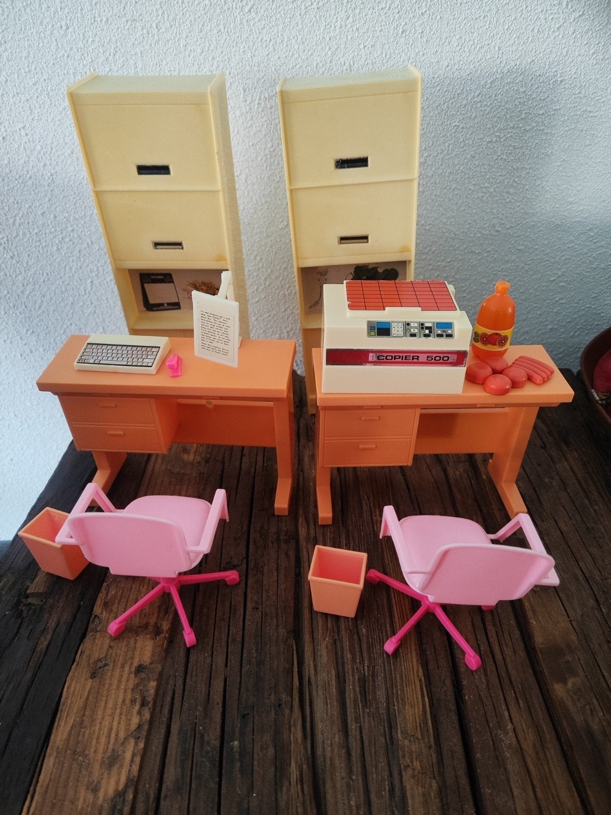 Vintage Barbie Kantoor Set - Compleet met Accessoires, Ophalen of Verzenden