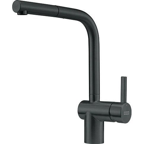 Franke Atlas Neo eenhendelmengkraan industrial black, Ophalen, Minder dan 50 cm, Zo goed als nieuw, Minder dan 100 cm