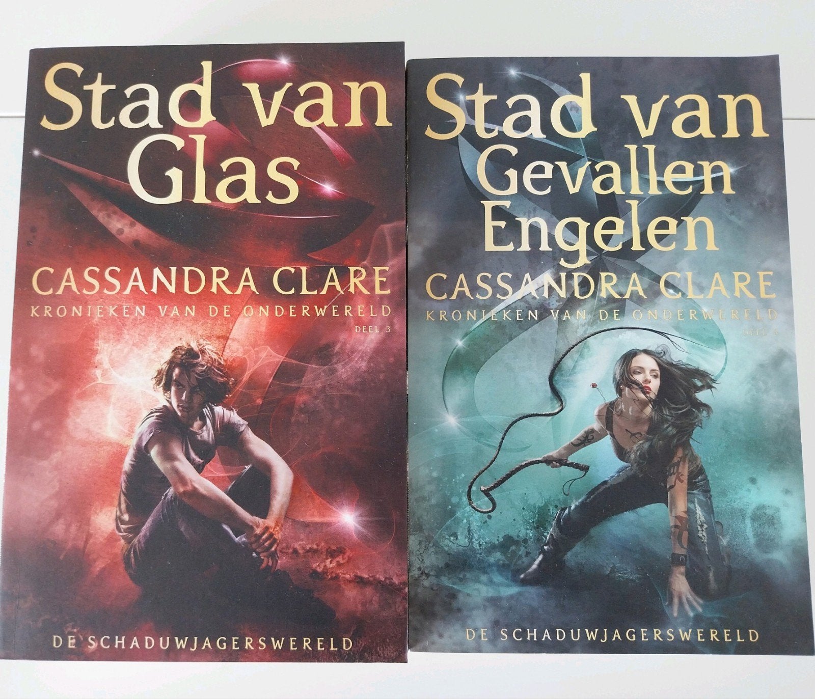 Stad van Glas en Stad van Gevallen Engelen - Cassandra Clare, Verzenden, Zo goed als nieuw