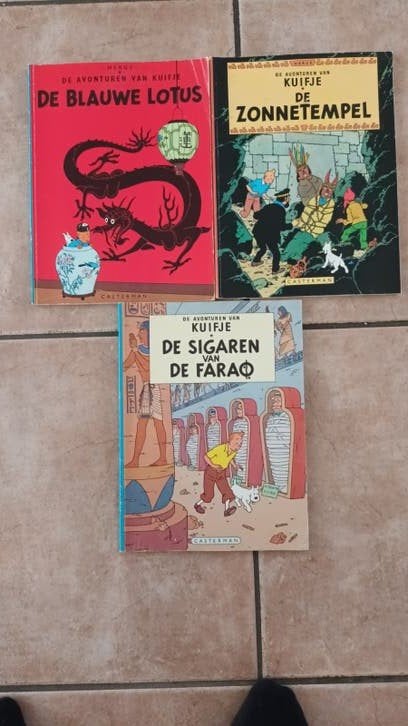 kuifjes de bovenste 1966 en ondeste  1983, Ophalen of Verzenden