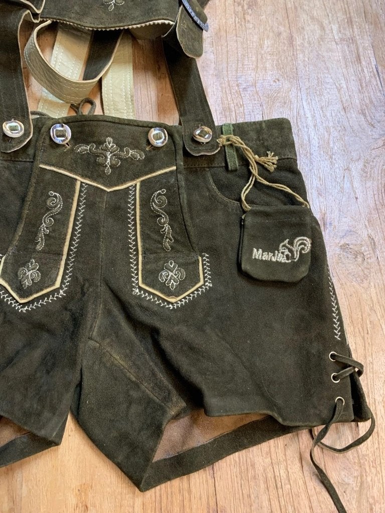 Dames Lederhosen maat 40, Kleding | Dames, Broeken en Pantalons, Bruin, Maat 42/44 (L), Djt@dejuistetoon.eu, Ophalen of Verzenden