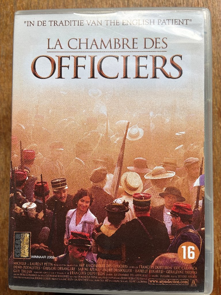 La Chambre des Officiers DVD (oorlog , drama), Vanaf 16 jaar, Nederlands, Frankrijk, Ophalen of Verzenden