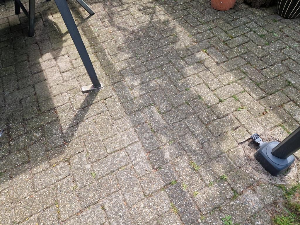 Gratis grind klinkers 40 m 20.5 bij 10 cm, Tuin en Terras, Tegels en Klinkers, Ophalen, Gebruikt, Beton, Klinkers