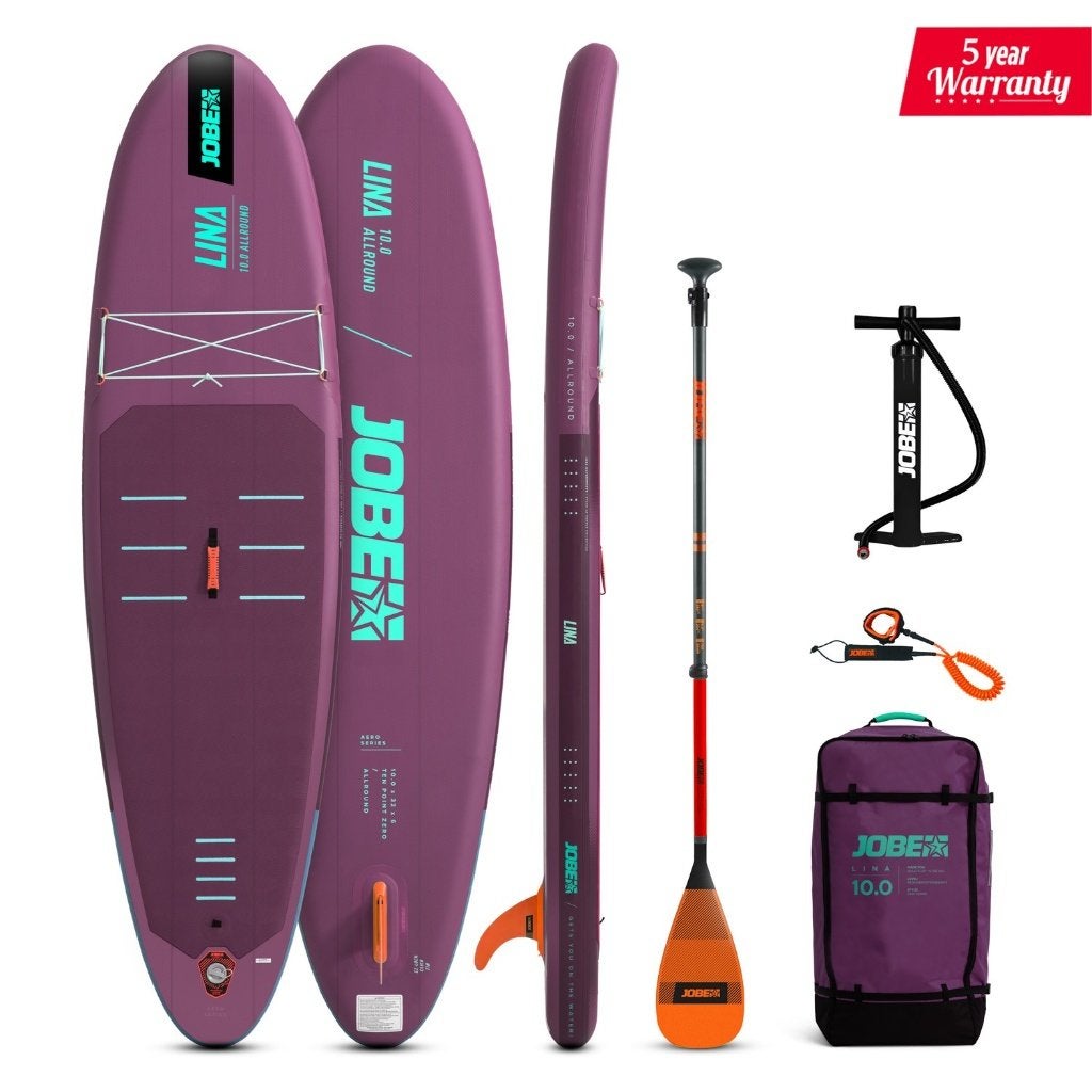 Jobe Aero Lina SUP Lite Board 10.0 Nieuw / 5 jaar garantie, Watersport en Boten, JOBE, Nieuw, Ophalen of Verzenden, JOBE