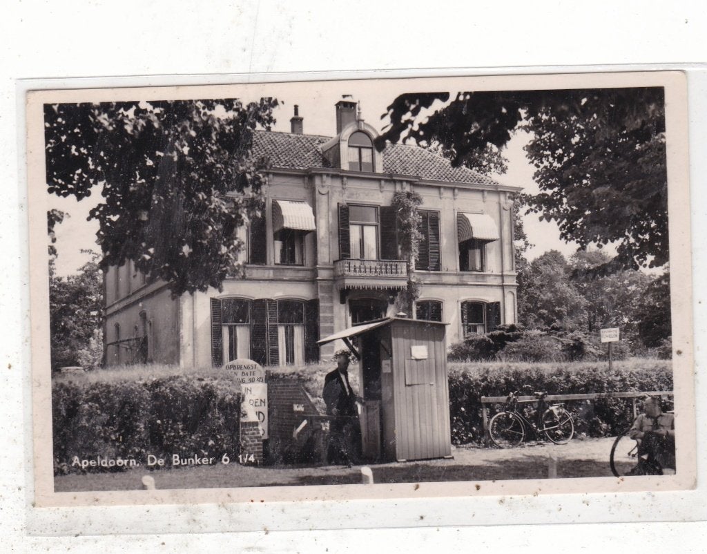Apeldoorn-De Bunker 6 1952, Ophalen of Verzenden, 1940 tot 1960, Gelopen, Gelderland
