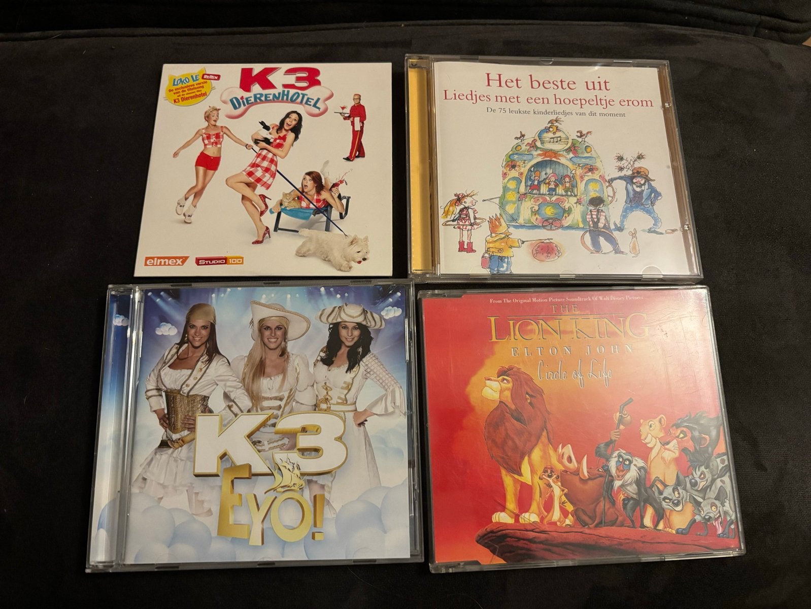 K3 CD's, The Lion King Soundtrack & Kinderliedjes CD, Gebruikt, Ophalen of Verzenden, 3 tot 5 jaar, Muziek