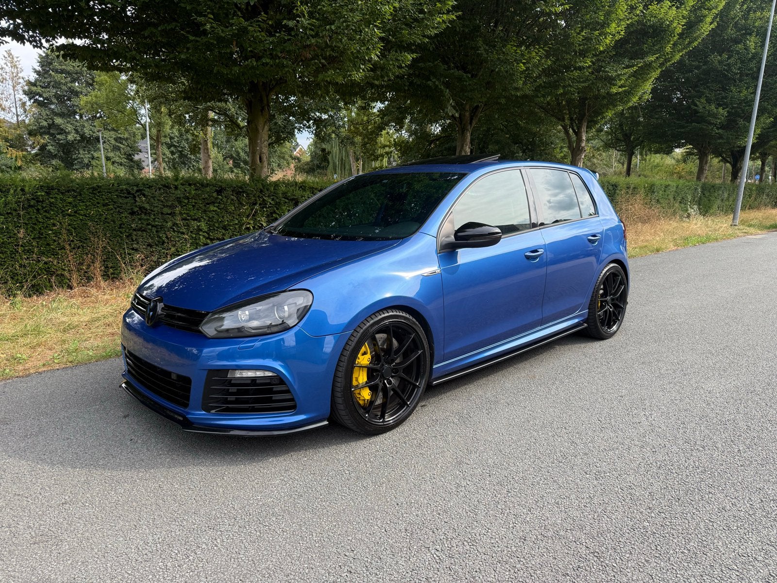 Volkswagen Golf R 2.0TSI 199KW 4-M 5DR 6-DSG 2010 Blauw, 1441 kg, USB, Zwart, 4 cilinders