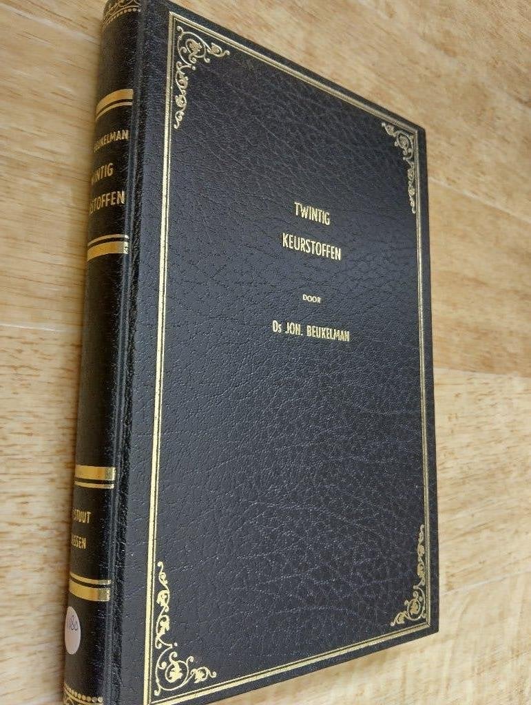 Nr. 1180 Joh. Beukelman, Twintig Keurstoffen, Boeken, Gelezen, Christendom | Protestants, Ophalen of Verzenden, Beukelman, Joannes