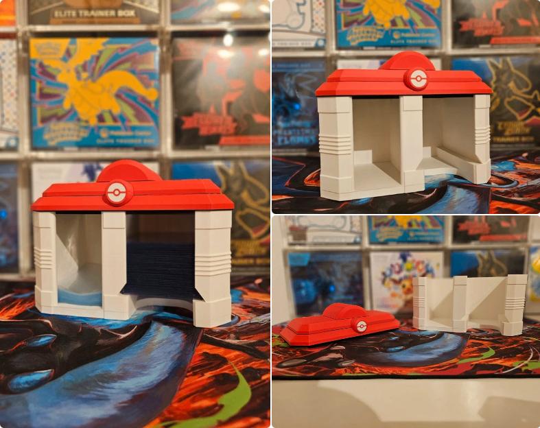 Pokemoncenter Toploader en Sleeve organiser, Verzenden, Zo goed als nieuw, Sleeves of Kaarthoesjes