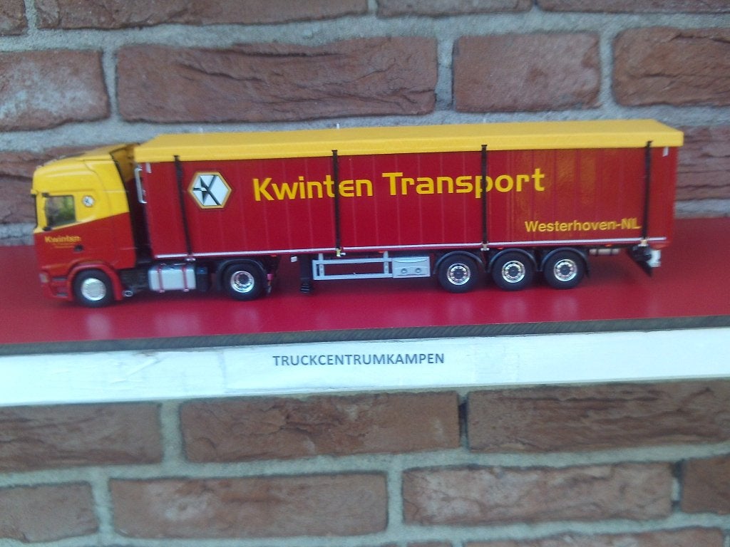 WSI  Scania  S  Highline  van  Kwinten  Transport., Ophalen of Verzenden, Nieuw, Bus of Vrachtwagen, Wsi