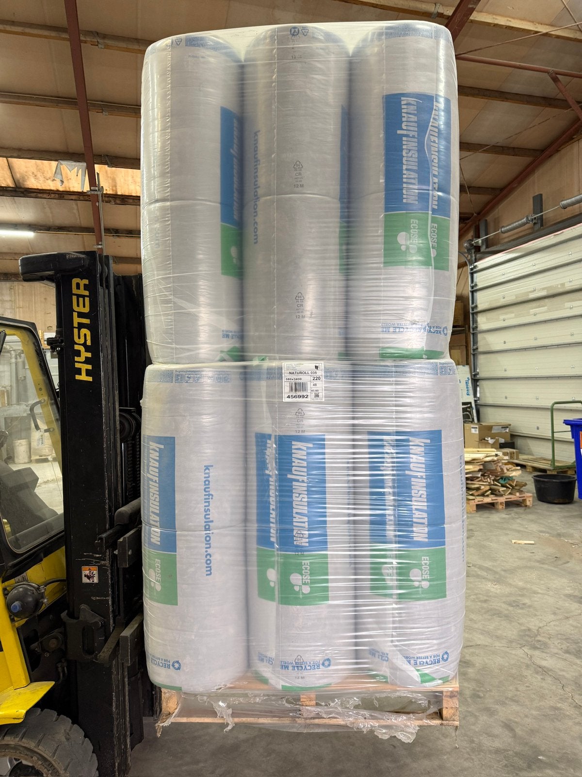 Partij Knauf isolatie (in verpakking op pallet), Dakisolatie, 12 cm of meer, Nieuw, Ophalen of Verzenden