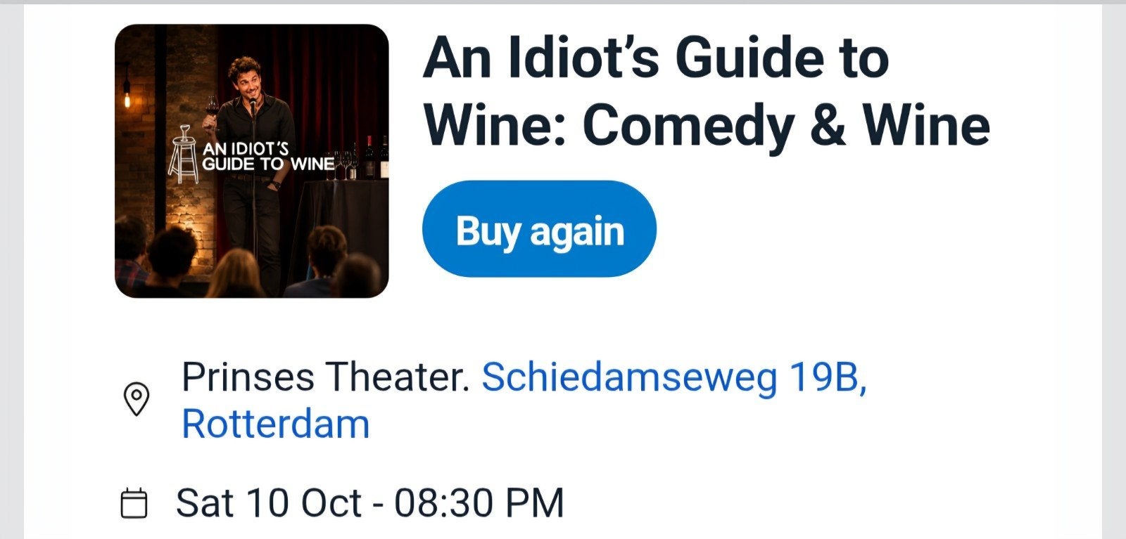 2 tickets An Idiot’s Guide to Wine Rotterdam – 10 oktober, Tickets en Kaartjes, Twee personen, Overige soorten, Overige typen