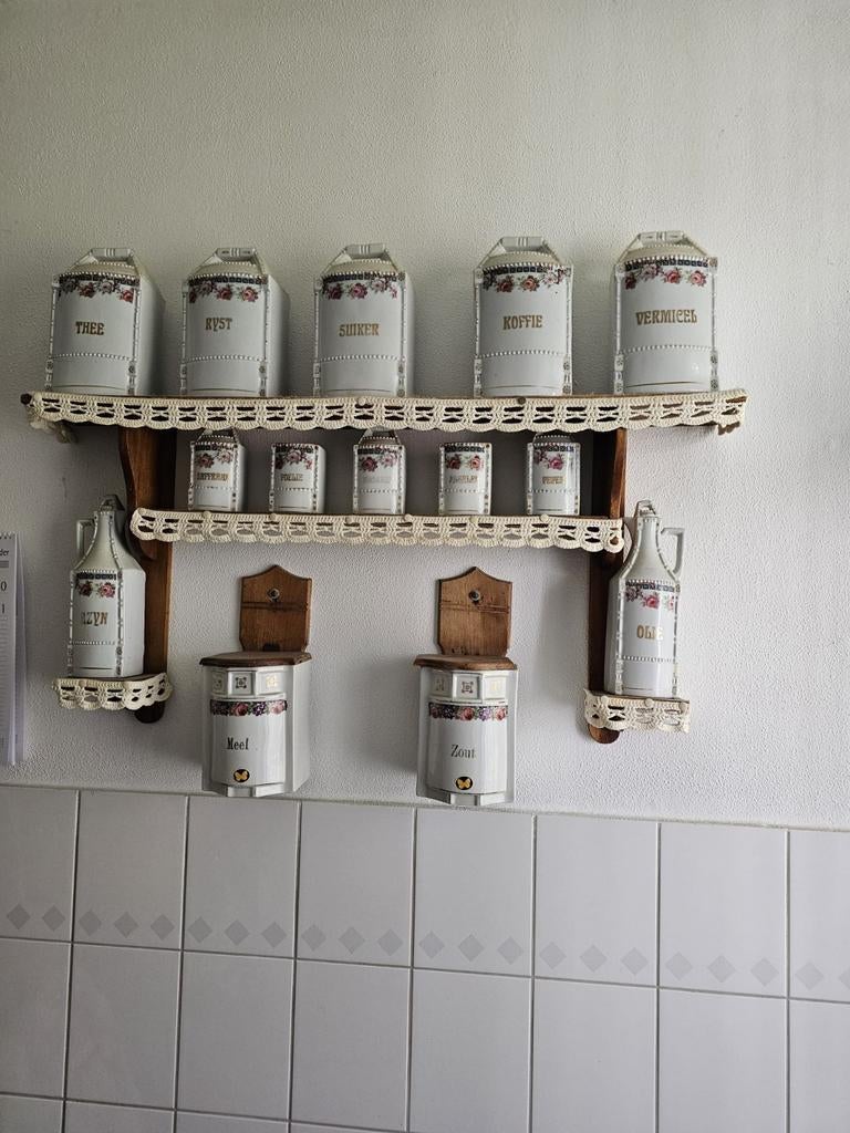 Pottenrek uit grootmoederstijd, Antiek en Kunst, Antiek | Keramiek en Aardewerk, Ophalen