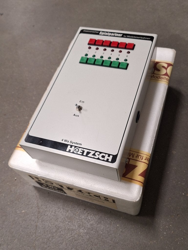 Hoetzsch volautomatische besturing wissel model-spoorbaan, Overige merken, Gelijkstroom, Overige typen, Nieuw