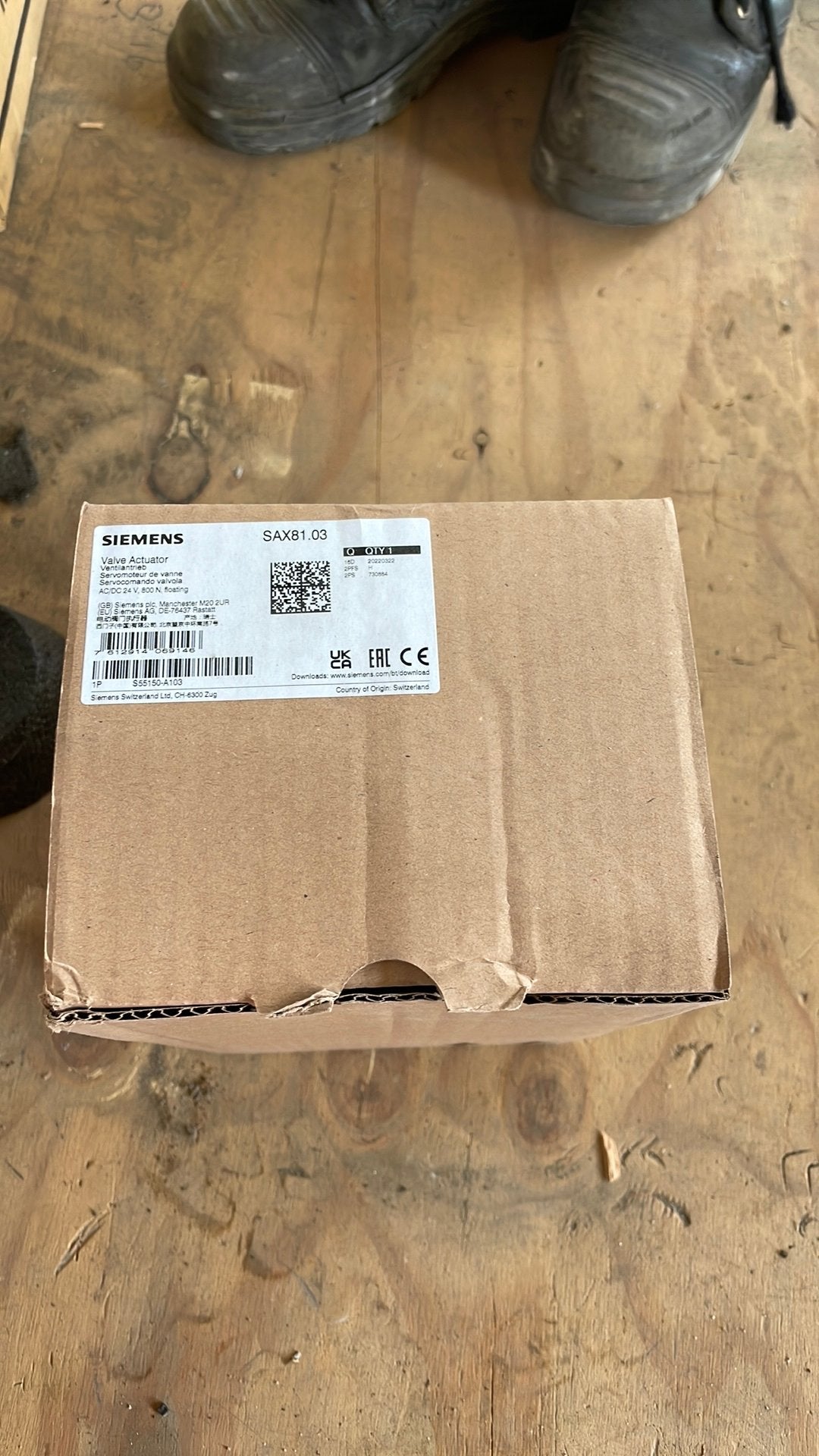 Siemens sax81.03, Ophalen, Nieuw