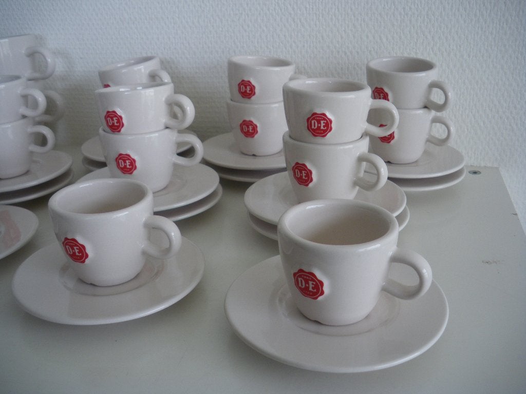 Douwe Egberts Mosa servies, Huis en Inrichting, Ophalen of Verzenden, Zo goed als nieuw, Bord(en), Overige stijlen