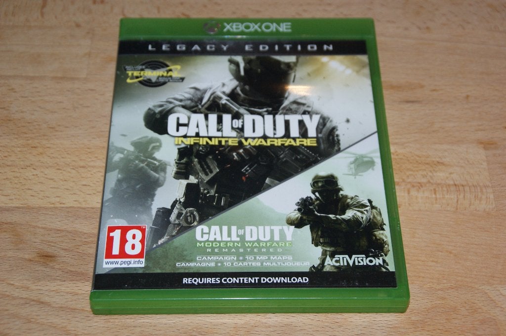 Call of Duty Infinite Warfare Legacy Edition (xbox one), Gebruikt, Vanaf 18 jaar, Shooter, Ophalen of Verzenden