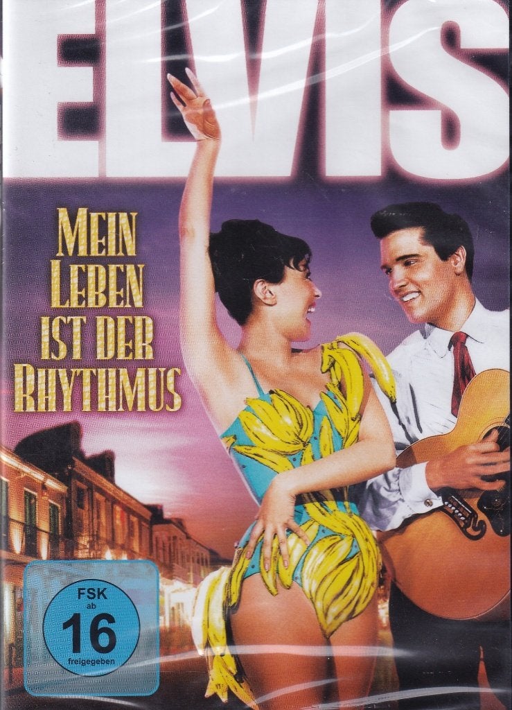 Te koop dvd mein leben ist der rhytmus (elvis presley), Engels, Alle leeftijden, Nederlands, Ophalen of Verzenden