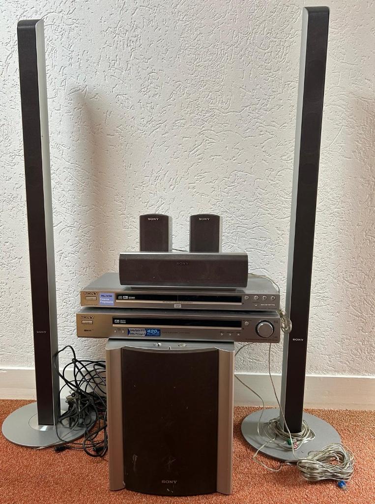 Home cinema theater system, Audio, Tv en Foto, Home Cinema-sets, Ophalen, Gebruikt, 70 watt of meer, Overige merken