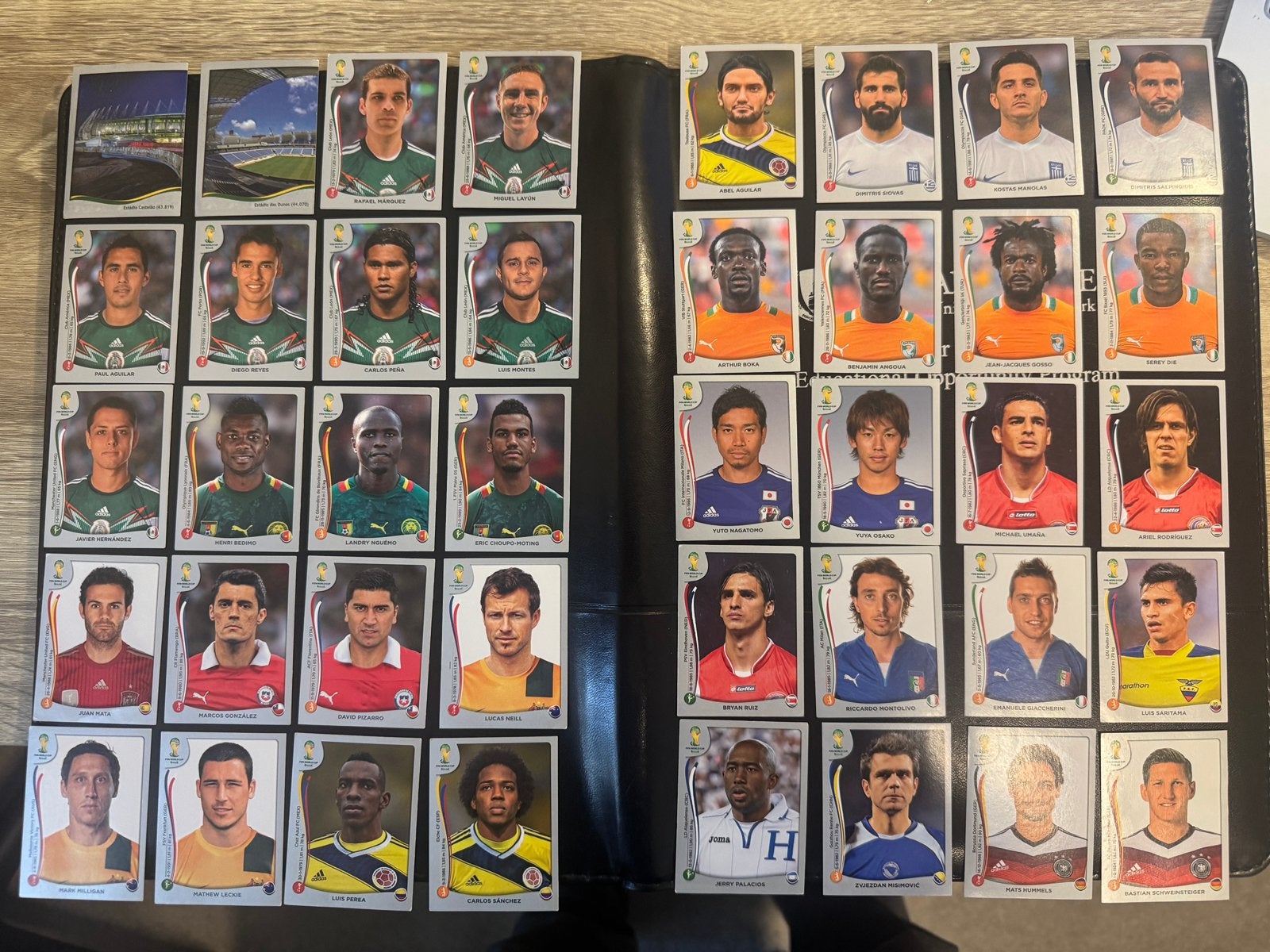55 Panini plaatjes Brazil 2014 Platinum Versie, Ophalen of Verzenden