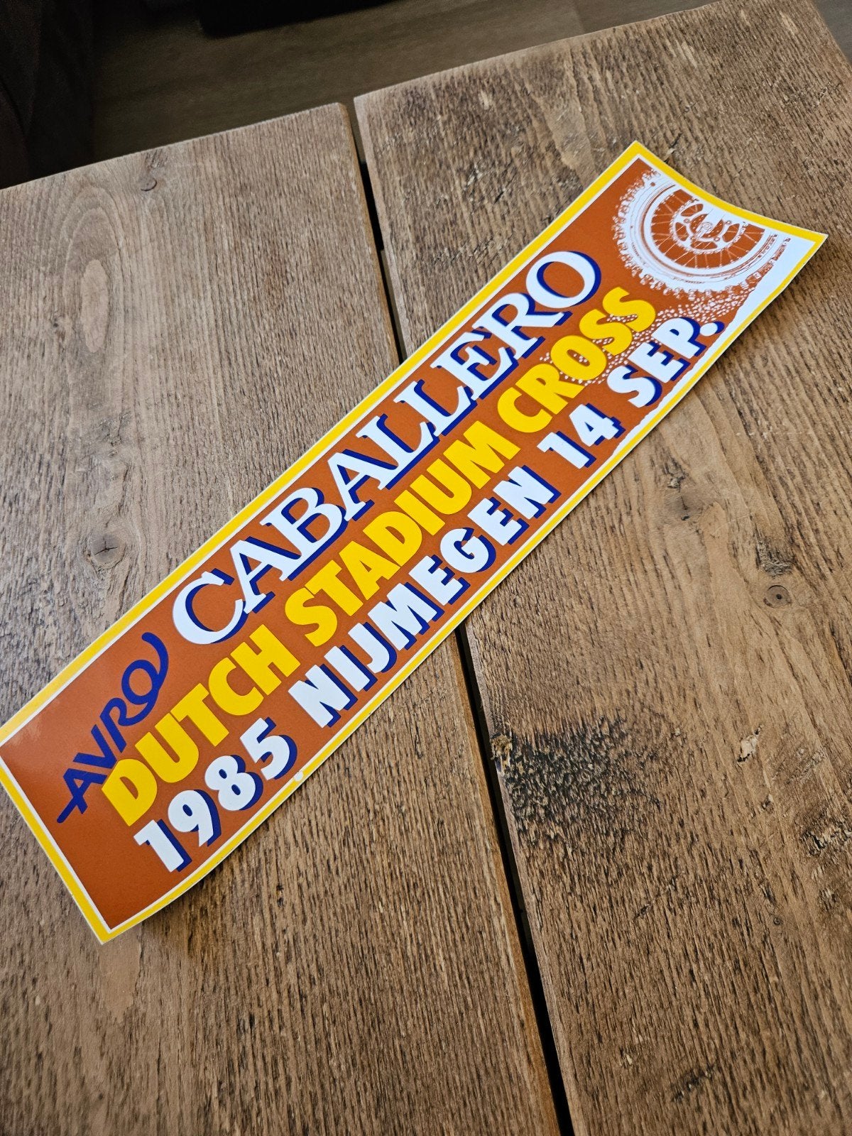 Motorcross Caballero 1985 Nijmegen, Ophalen of Verzenden, Zo goed als nieuw, Formule 1