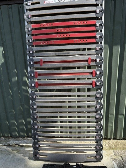 lattenbodem elektrisch 90x200, Ophalen, Gebruikt, 90 cm, Eenpersoons