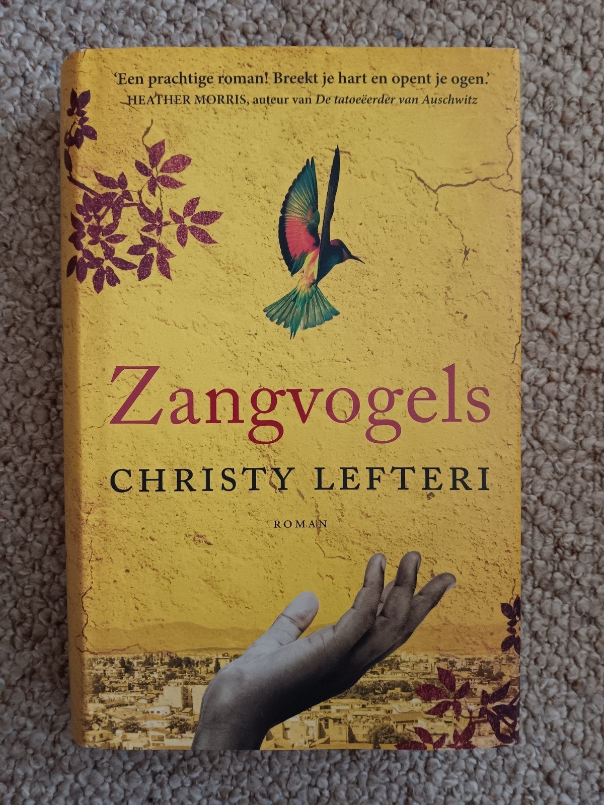 Christy Lefteri - Zangvogels. Hardcover., Boeken, Ophalen of Verzenden, Zo goed als nieuw, Christy Lefteri