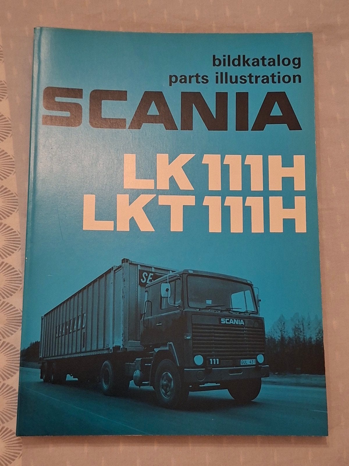 Scania LKT 111 Onderdelen Boek, Ophalen of Verzenden, Auto's