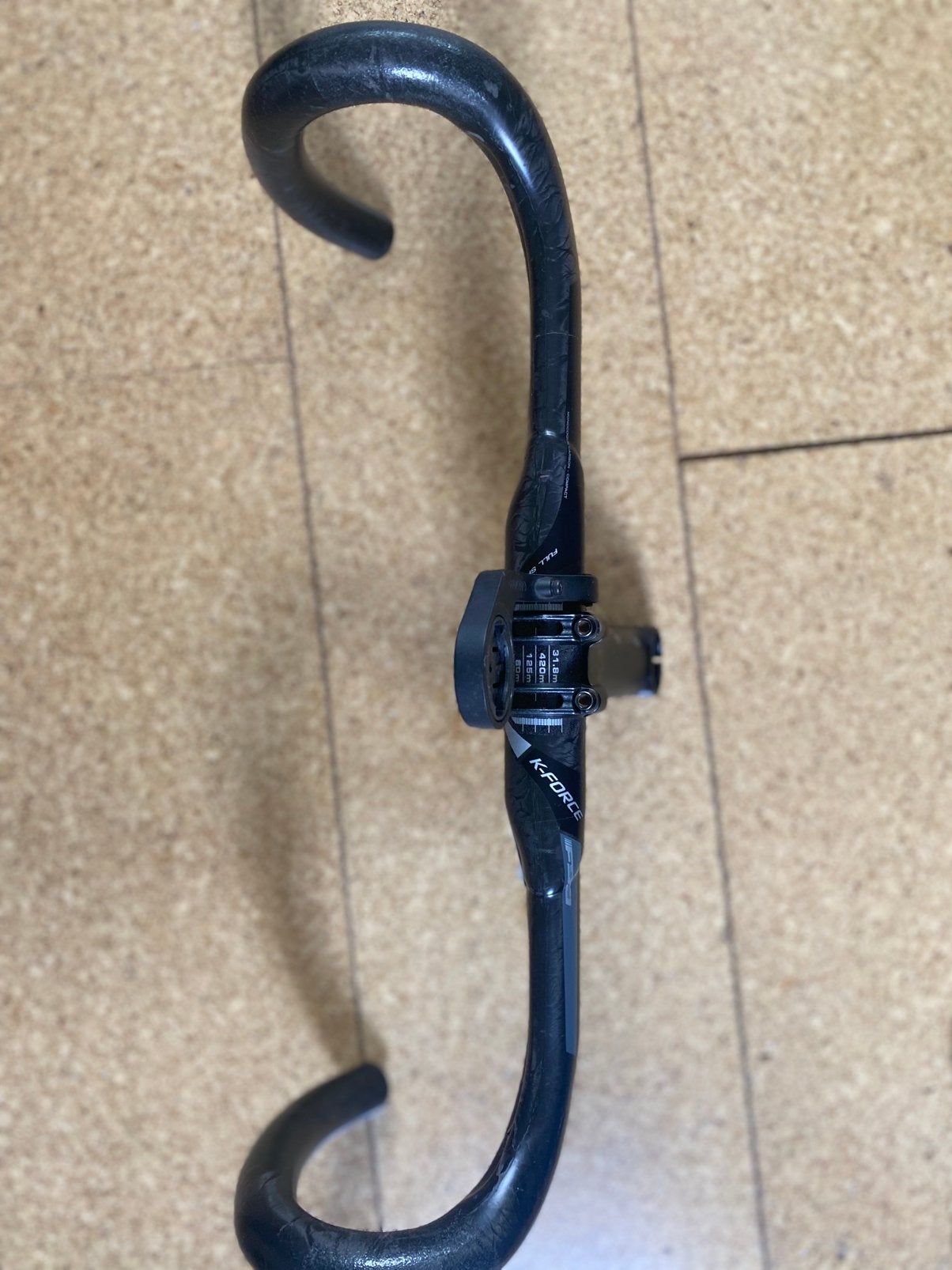 Fsa k-force compact carbon stuur 42 cm, Fietsen en Brommers, Fietsonderdelen, Ophalen of Verzenden, Zo goed als nieuw, Stuur, Carbon