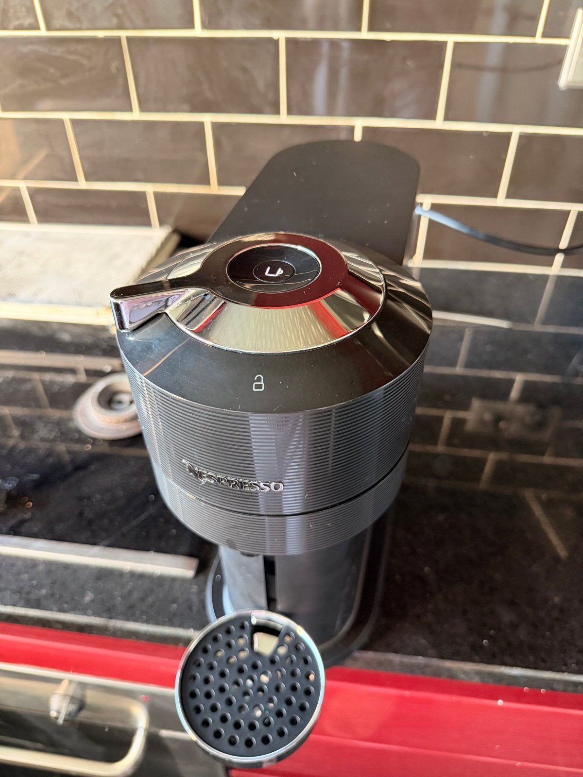 Nespresso koffiezetapparaat, Witgoed en Apparatuur, Koffiezetapparaten, Ophalen, Koffiepads en cups, Gebruikt, Koffiemachine
