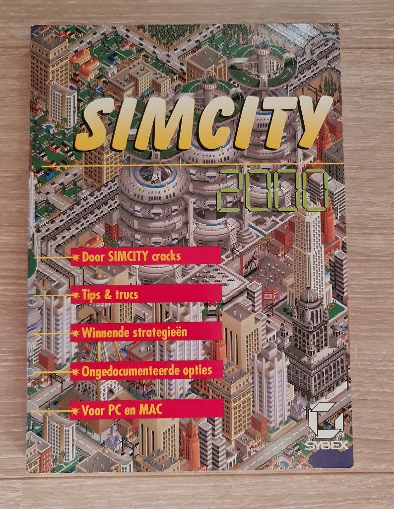SIMCITY 2000 - Sybex - 1994, Boeken, Informatica en Computer, Gelezen, Software, Ophalen of Verzenden