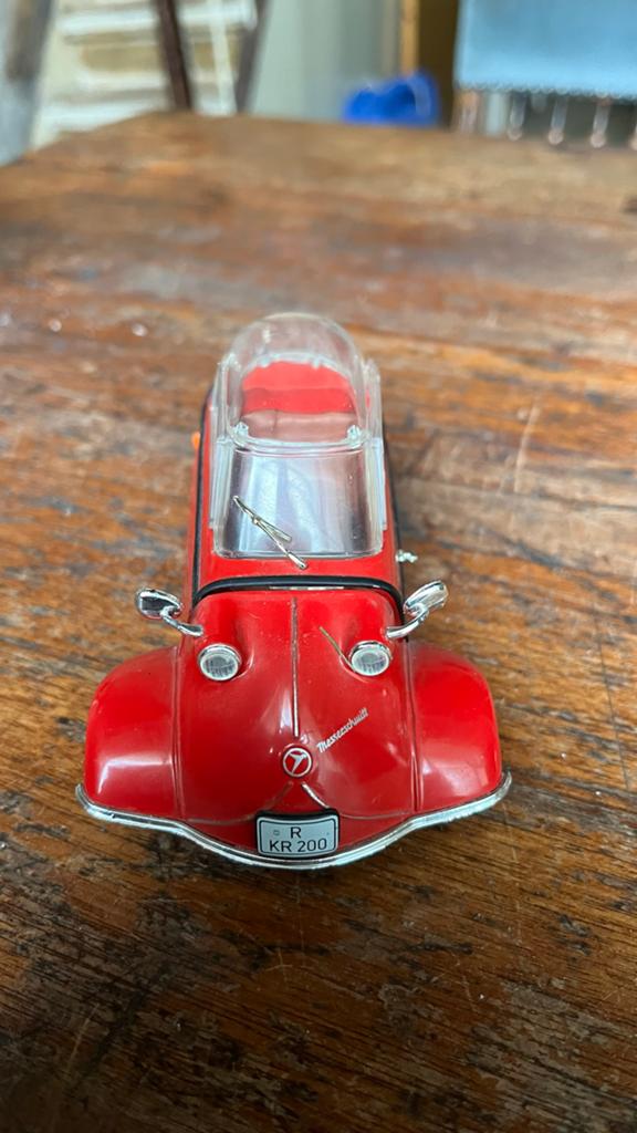 Messerschmitt KR200 Kabinenroller (schaal 1:18) - Revell, Ophalen of Verzenden, Gebruikt, Auto, Revell