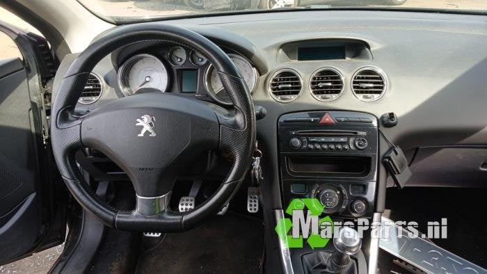 Kontaktslot + Sleutel van een Peugeot 308, Gebruikt, -, -, Ophalen of Verzenden
