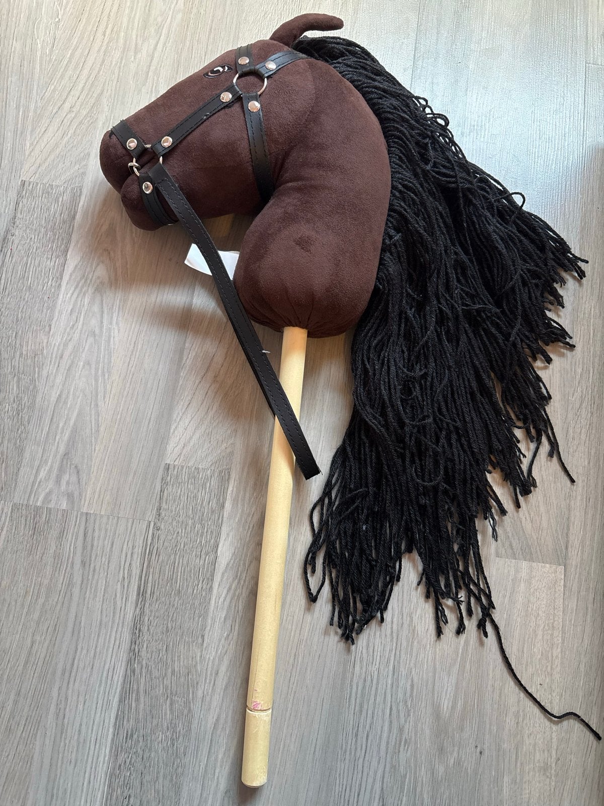 Hobby Horse Stokpaard Bruin met Zwart Halster, Ophalen of Verzenden, Zo goed als nieuw