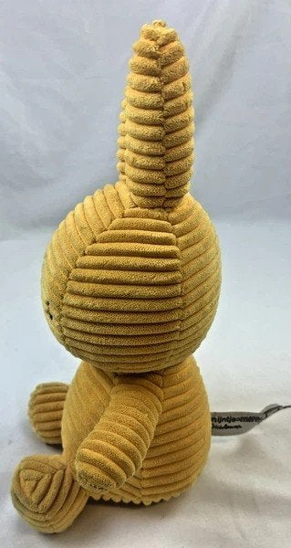 Nijntje knuffel corduroy geel Bon Ton Toys 25cm Dick Bruna, Coolsingel 104, 3011 AG Rotterdam, Netherlands, Konijn, Nijntje, Zo goed als nieuw