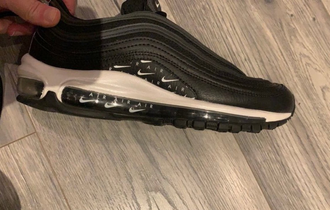 Nike air max 97 maat 38,5, Verzenden, Zwart, Sneakers of Gympen, Zo goed als nieuw