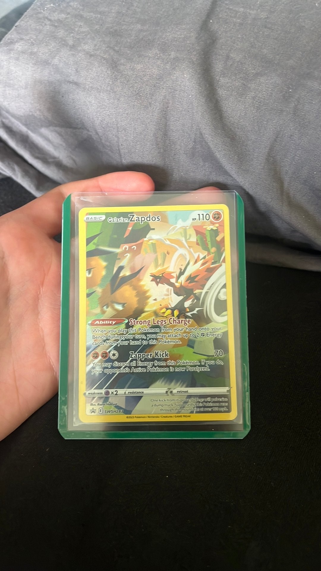 Zapdos, Ophalen, Zo goed als nieuw