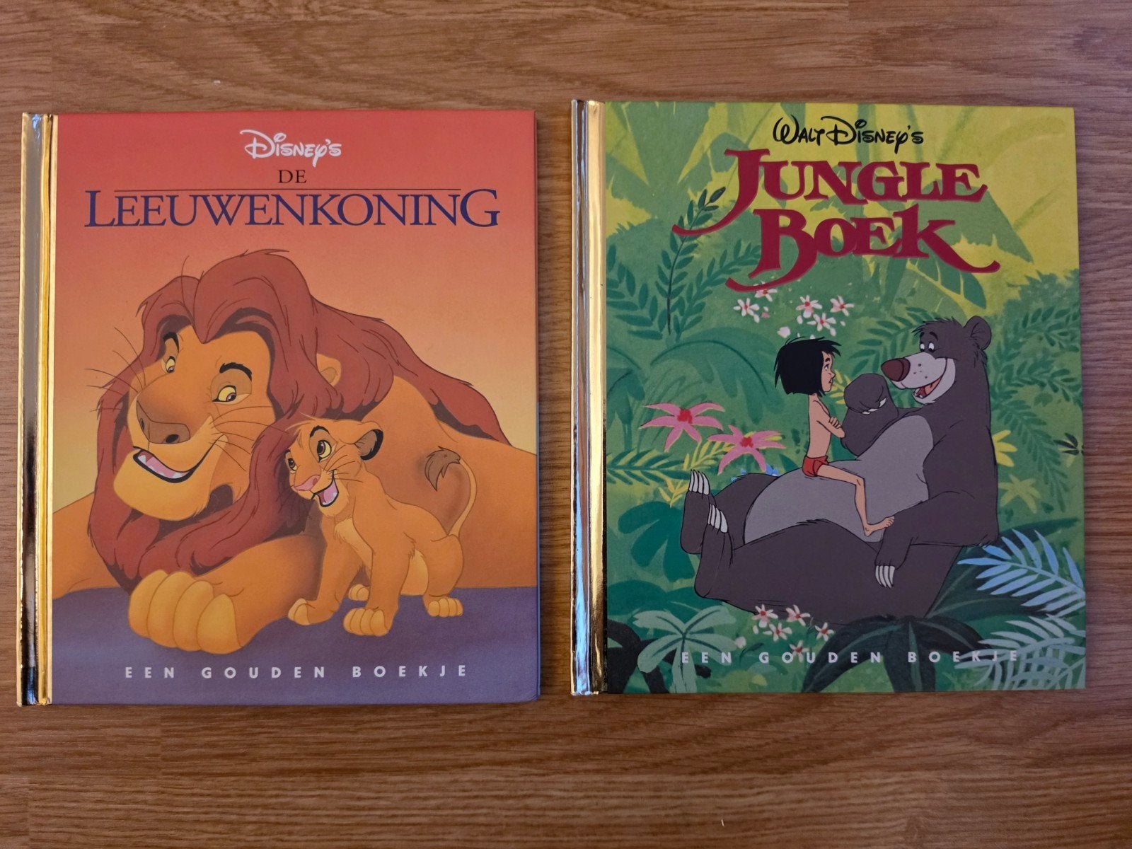 Disney Gouden Boekjes: Leeuwenkoning & Jungle Boek (Nieuw), Ophalen of Verzenden, Nieuw, 3 tot 4 jaar