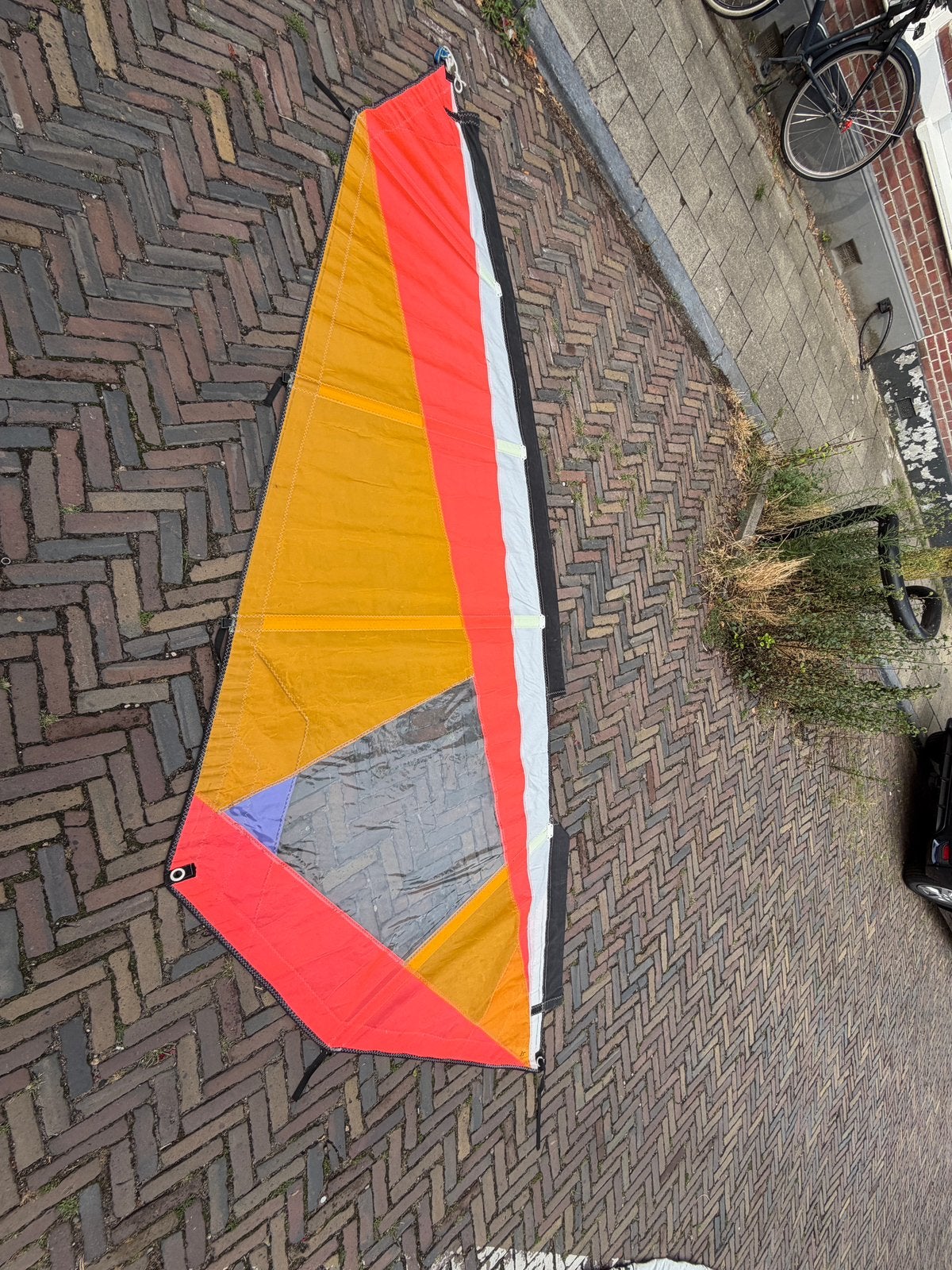 Windsurf zeil 3,5 m2, Gebruikt, 3.5 tot 5 m², Zeil, Ophalen