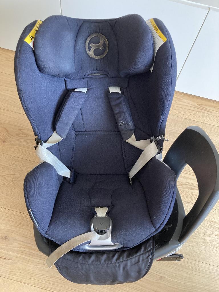 cybex sirona platinum autostoel, Kinderen en Baby's, Autostoeltjes, Gebruikt, 0 t/m 18 kg, Isofix, Slaapstand