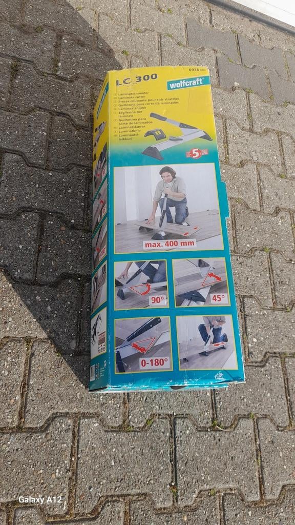 Wolfcraft LC 300 Laminaatsnijder - Nieuw in doos, Overige typen, Ophalen of Verzenden, Zo goed als nieuw, Minder dan 600 watt