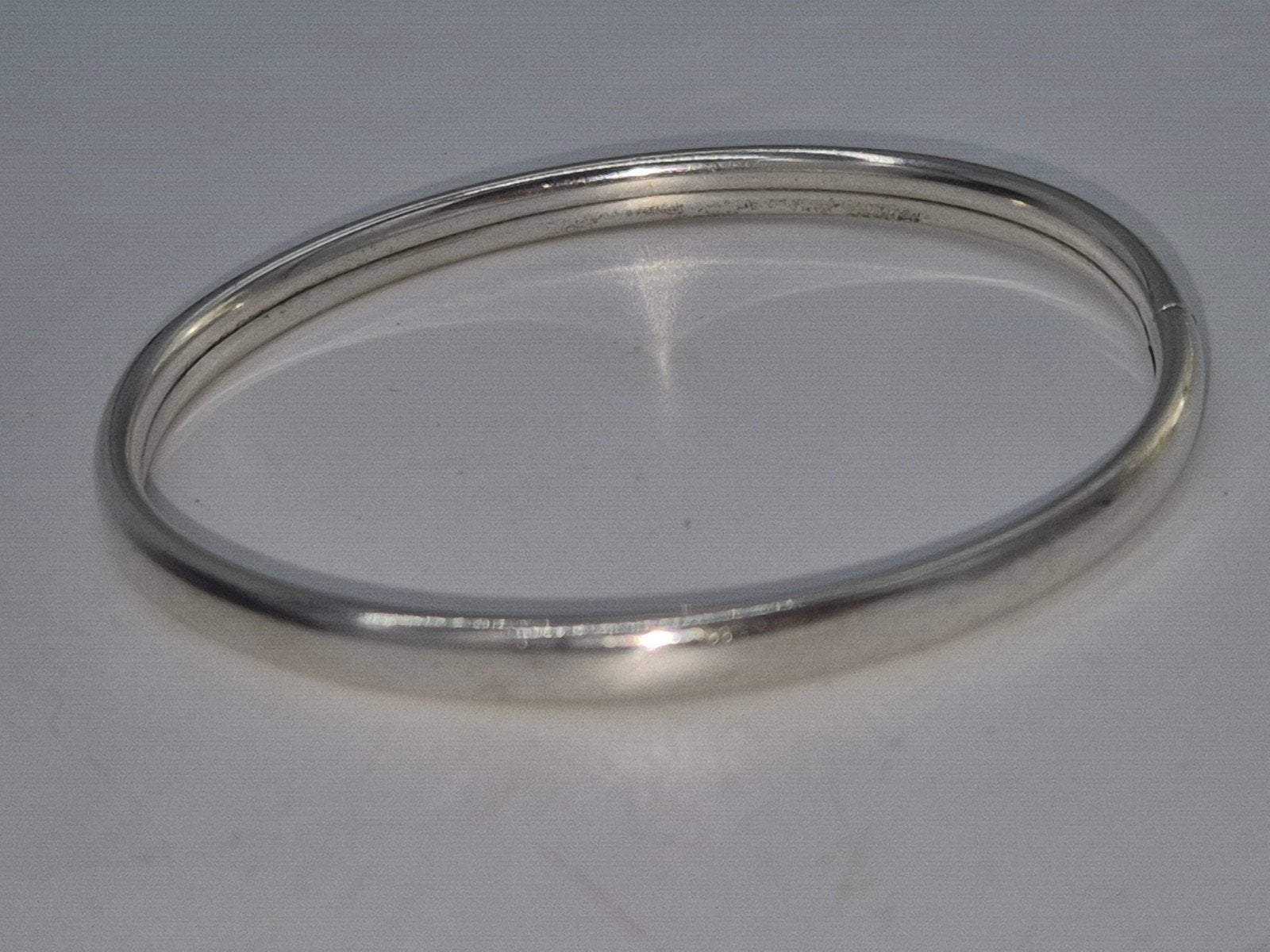 Mooie Zilveren Slavenarmband 835, Verzenden, Gebruikt, Zilver, Zilver