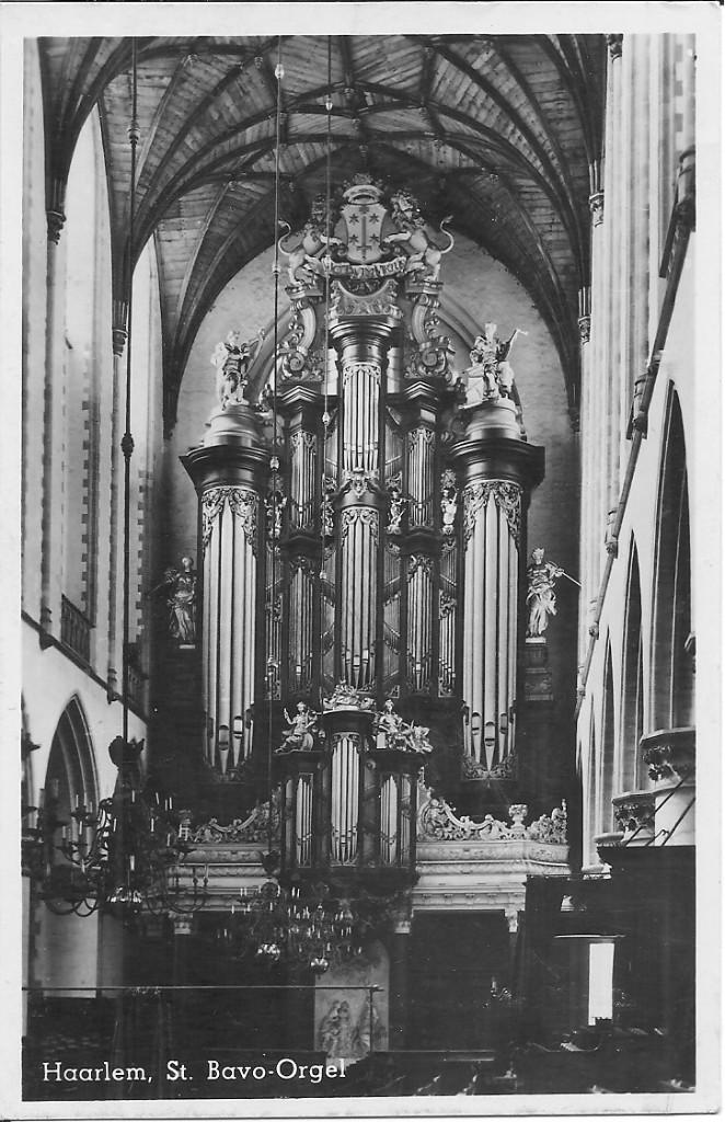 Haarlem St Bavo Orgel., Ophalen of Verzenden, Voor 1920, Noord-Holland