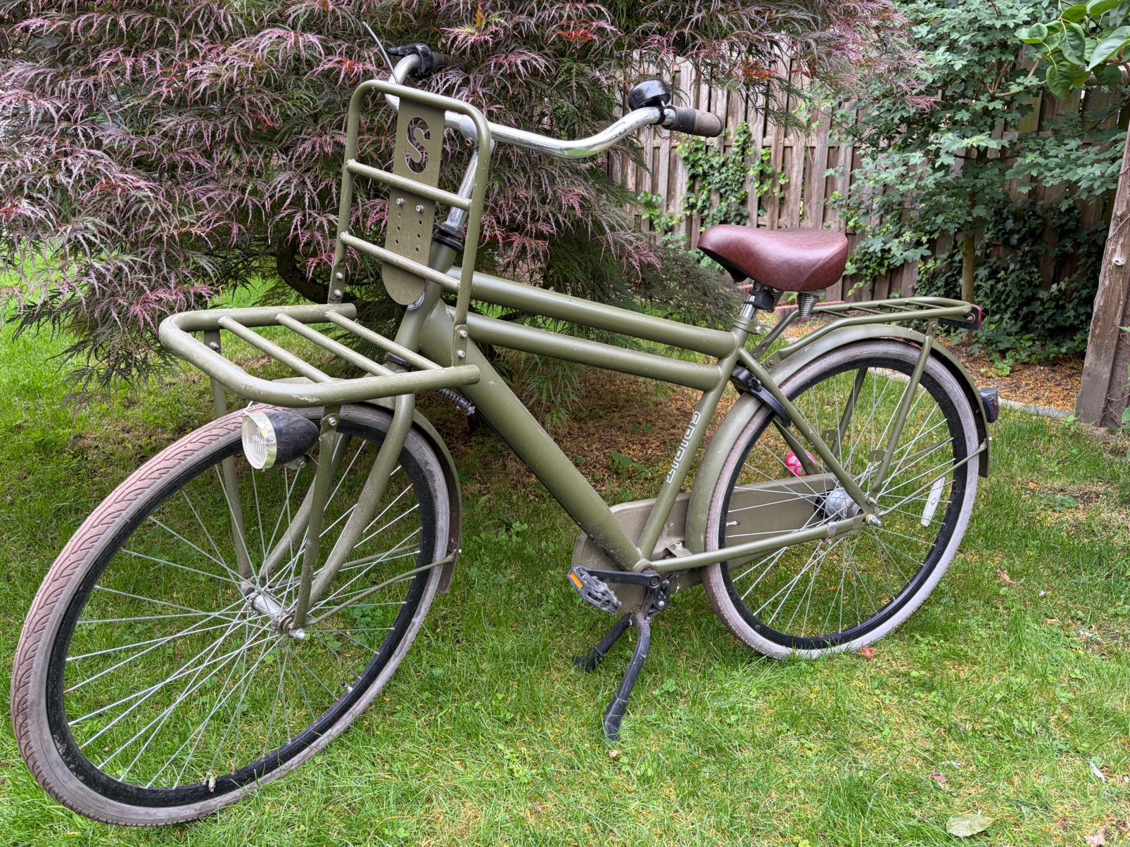 Transportfiets met 3 versnellingen, fiets is een opknapper, Fietsen en Brommers, Terugtraprem, Gebruikt, Versnellingen, Minder dan 49 cm